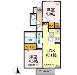 ルミエール常磐城の物件間取画像